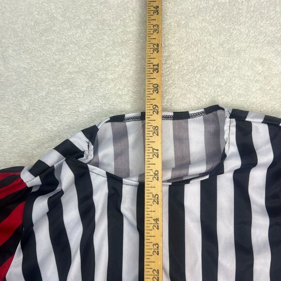 Adult Women’s Stripped Clown Costume Dress. One Size fits most. - Picture 5 of 9